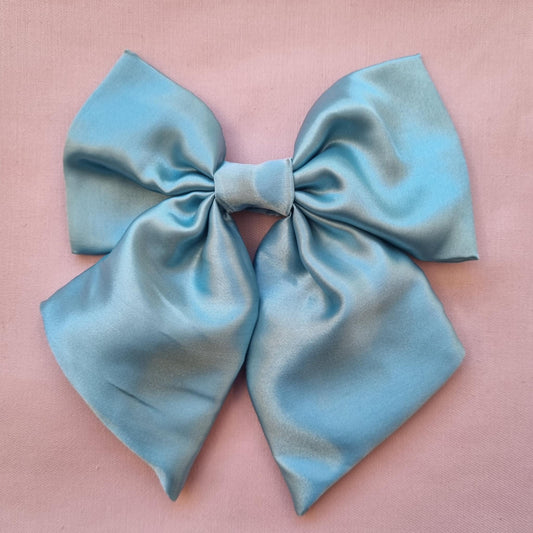 Turquoise Satin