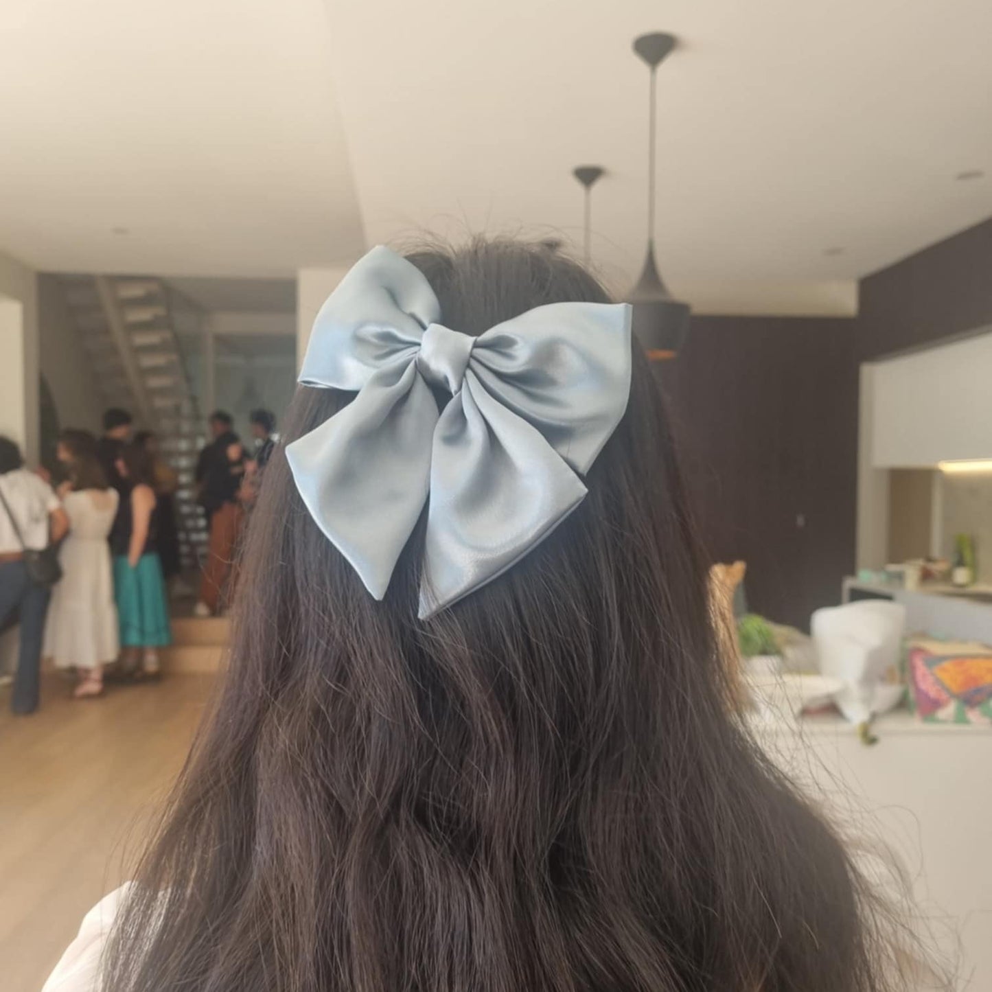 Turquoise Satin